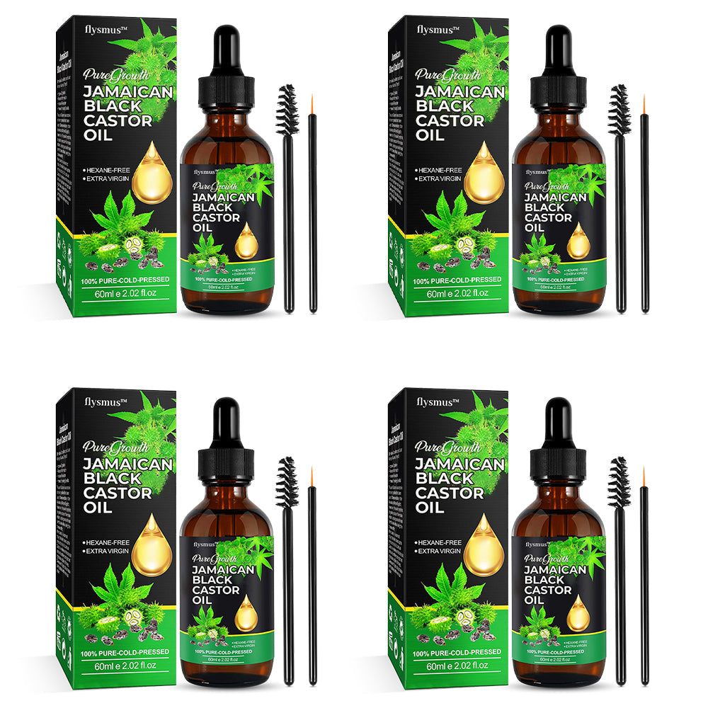 flysmus™ PureGrowth Jamaican Black Castor Oil