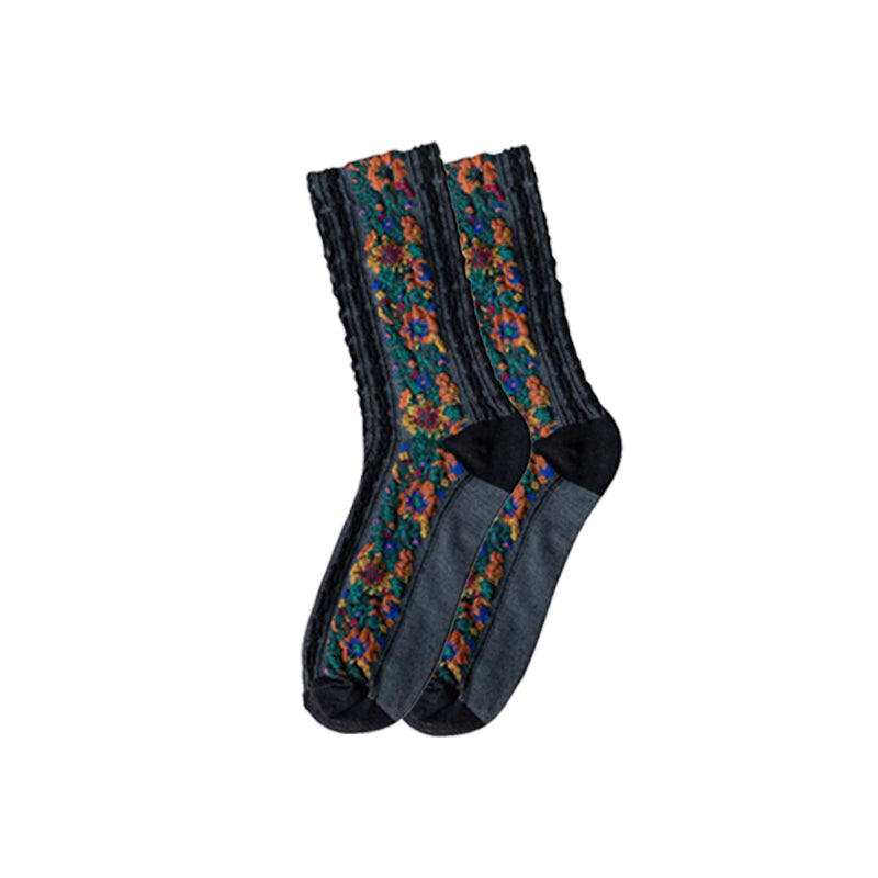 IonFit™ HeatDetox Floral Socks